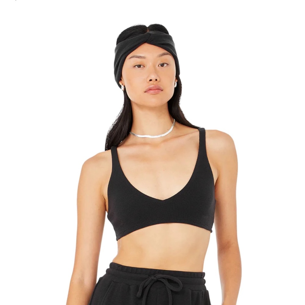 Alo Micro Waffle Pleasant Bra